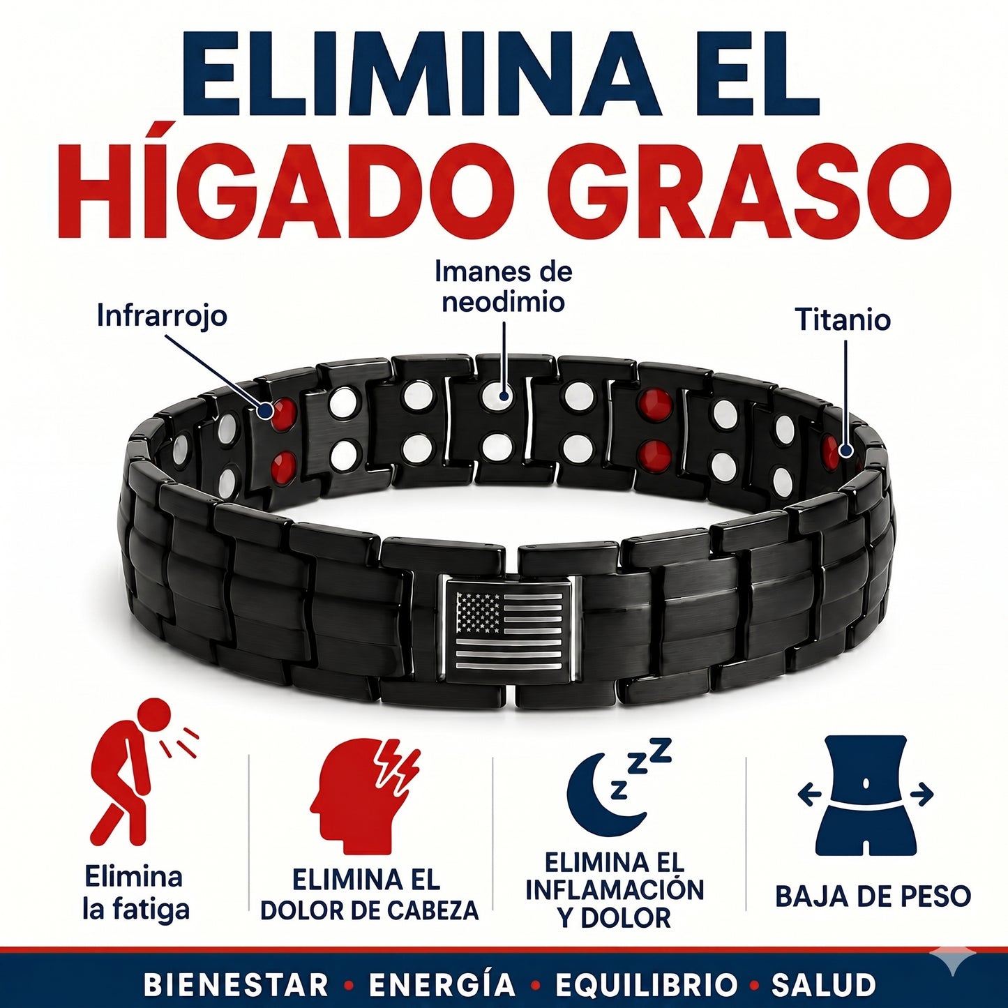 .Pulsera Magnética X-PRO.